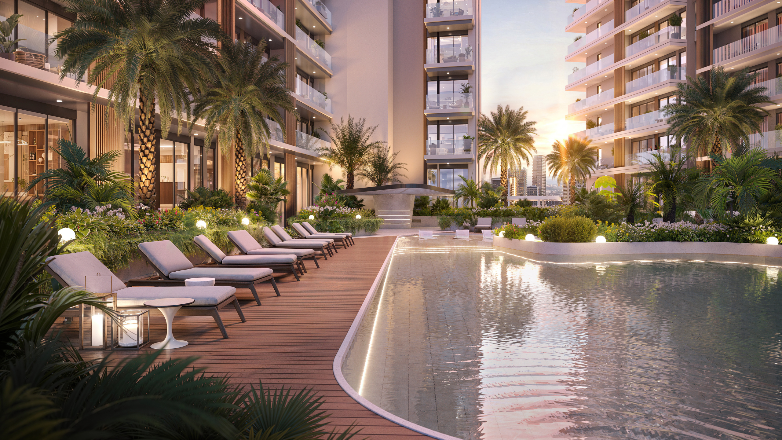 The Hillgate – pool deck